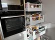 electric oven and pull out drawers