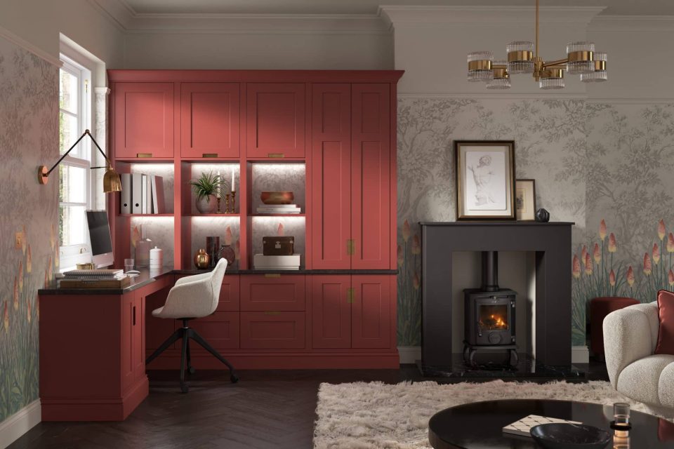 Hunton Office Rework Georgian Red