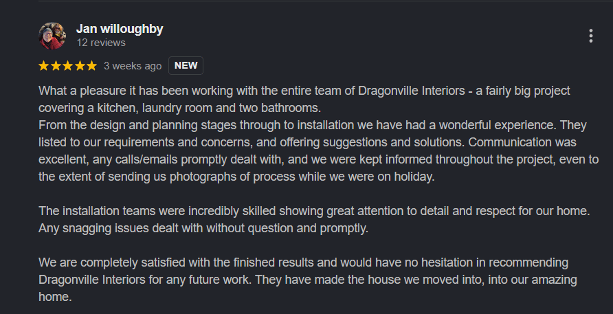 Review left by Jan